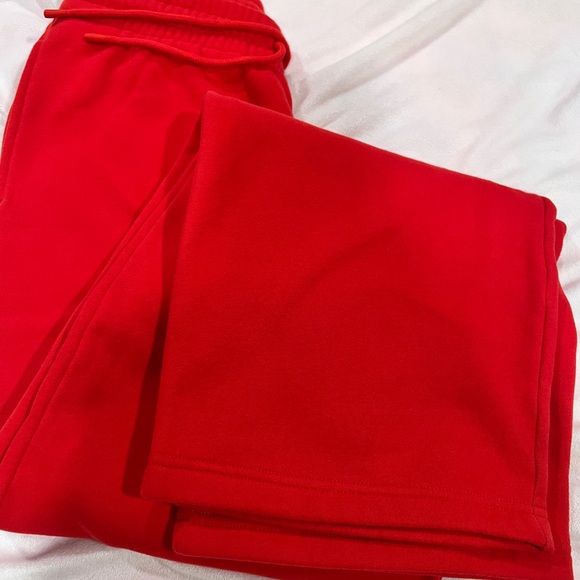 Aritzia Red Track Pants - Picture 8 of 12